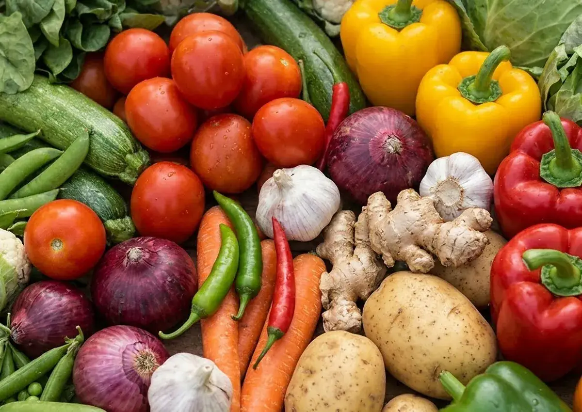 Vegetables exported by Rudra International